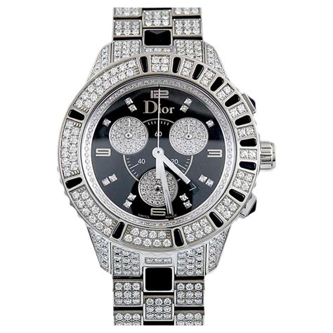 dior jeweled stone watch|dior watch with diamonds price.